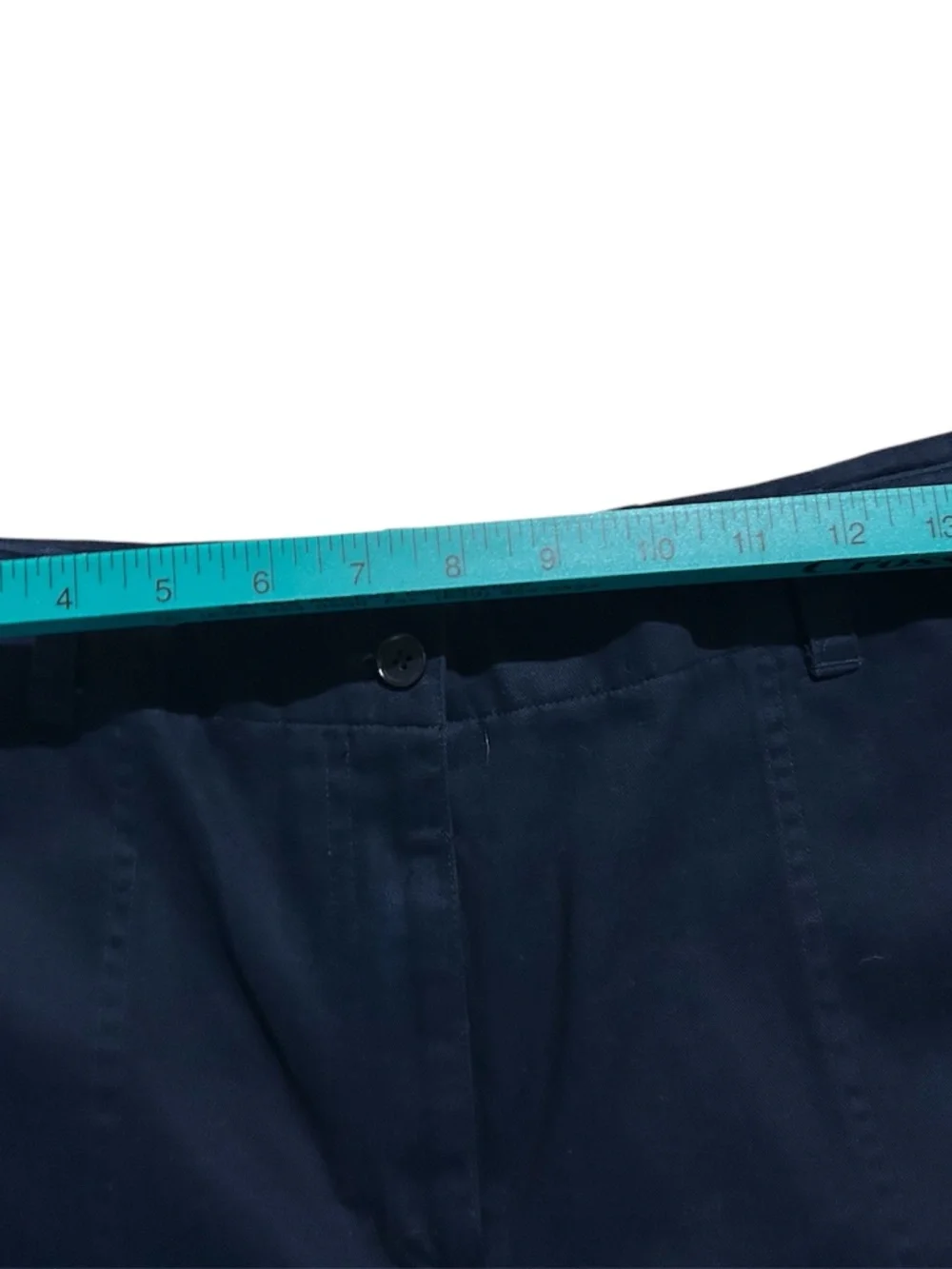 Navy Shorts Slant Front Pockets NWY Jones New York Sport Sz14